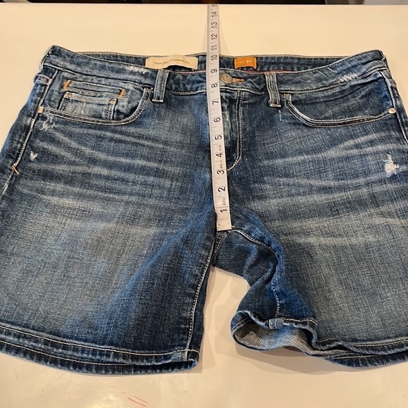 Pilcro And The Letterpress Anthropologie Bermuda Shorts Size 30 - Picture 6 of 16